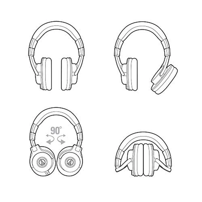 Audio Technica ATH-M40X Headphones by Audio-Technica - Image 8