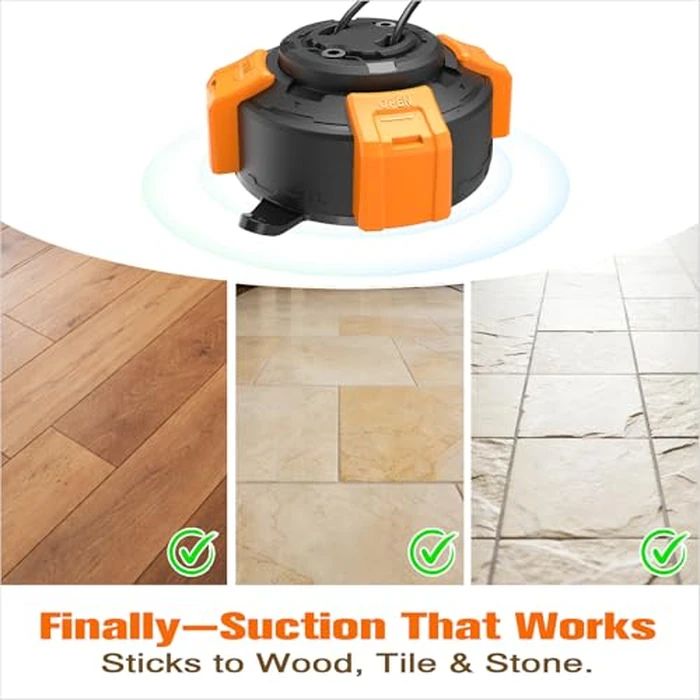 Interactive Dog Toys Upgraded Strong Tug-of-War Dog Toy Mentally Stimulating Toys for Dog Tug of War Dog Toy for Aggressive Chewers Durable Puppy Molar Chew Toy with Teeth Cleaning Dog （Black-orange） by Zensrij - Image 4