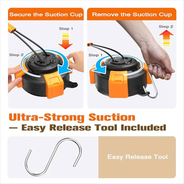 Interactive Dog Toys Upgraded Strong Tug-of-War Dog Toy Mentally Stimulating Toys for Dog Tug of War Dog Toy for Aggressive Chewers Durable Puppy Molar Chew Toy with Teeth Cleaning Dog （Black-orange） by Zensrij - Image 7