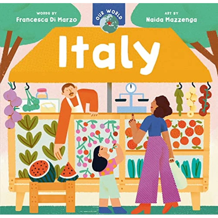 Our World: Italy by Barefoot Books - Used - Acceptable condition - CA$2.69