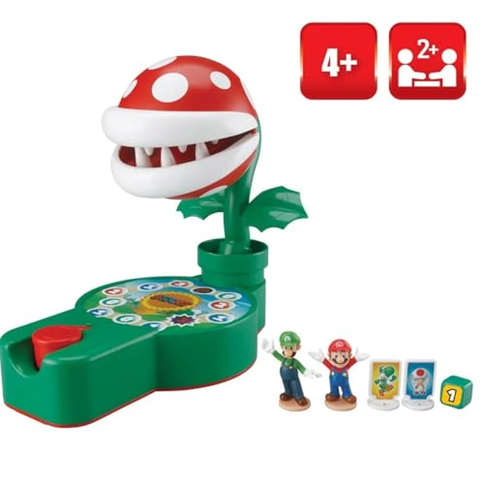 EPOCH Games - Super Mario Piranha Plant Escape Tabletop Game - Kids Family Board Game for Multiplayer Game Night, Ages 4+ by EPOCH Games - Image 3