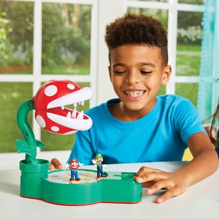 EPOCH Games - Super Mario Piranha Plant Escape Tabletop Game - Kids Family Board Game for Multiplayer Game Night, Ages 4+ by EPOCH Games - Image 5