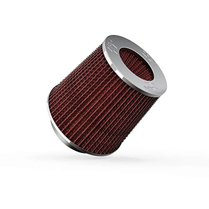 K&N High-Flow Original Lifetime Universal Clamp-On Air Filter: High Performance, Premium: Flange Diameter: 4 In, Filter Height: 5.5 In, Flange Length: 1.125 In, Shape: Round Tapered, RG-1001RD by K&N - Used - Like New condition - US$30.57