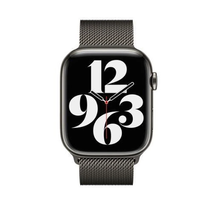 Apple Watch 45mm Milanese Loop - Graphite by Apple - Image 3