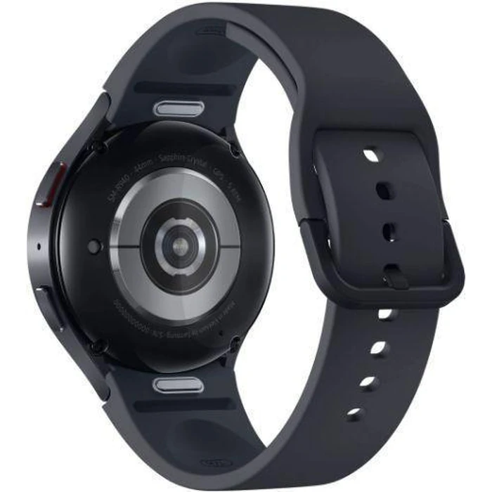 Samsung Galaxy Watch6 (Bluetooth) - 16GB - 44mm - Graphite Aluminum Case with Black Fluoroelastomer Sports Band by Samsung - Image 5