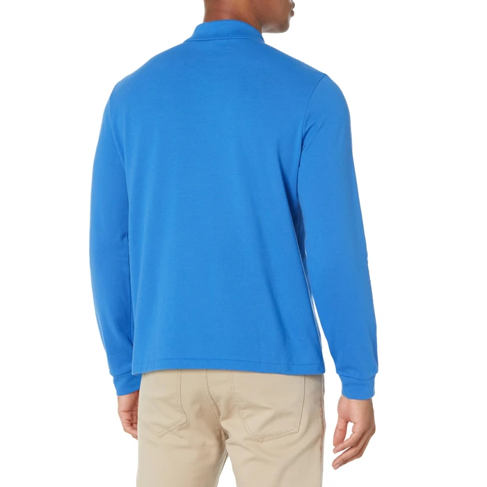 Lacoste Men's Classic Fit Long Sleeved L.12.12 Polo Shirt, Hilo, X-Large by Lacoste - Image 2