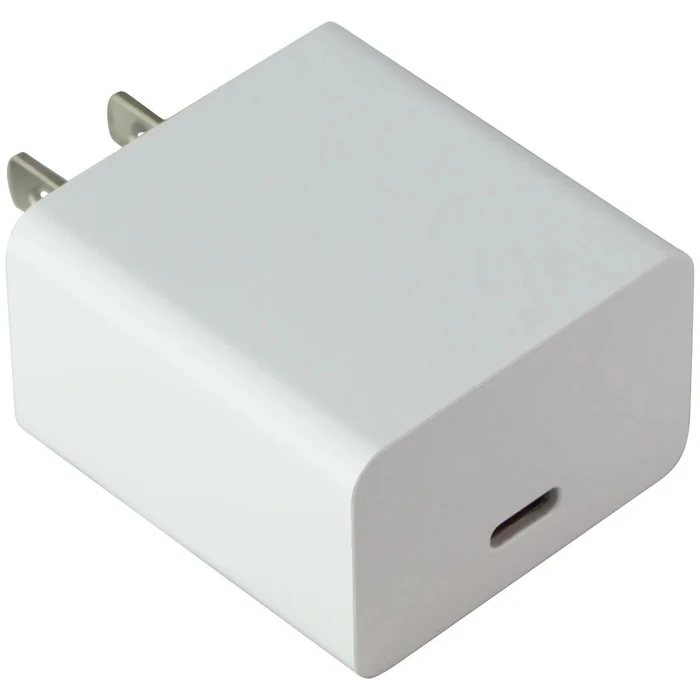 PureGear LightSpeed 25W Single USB-C PD Wall Charger - White by PureGear - Refurbished - Premium condition - US$10.44