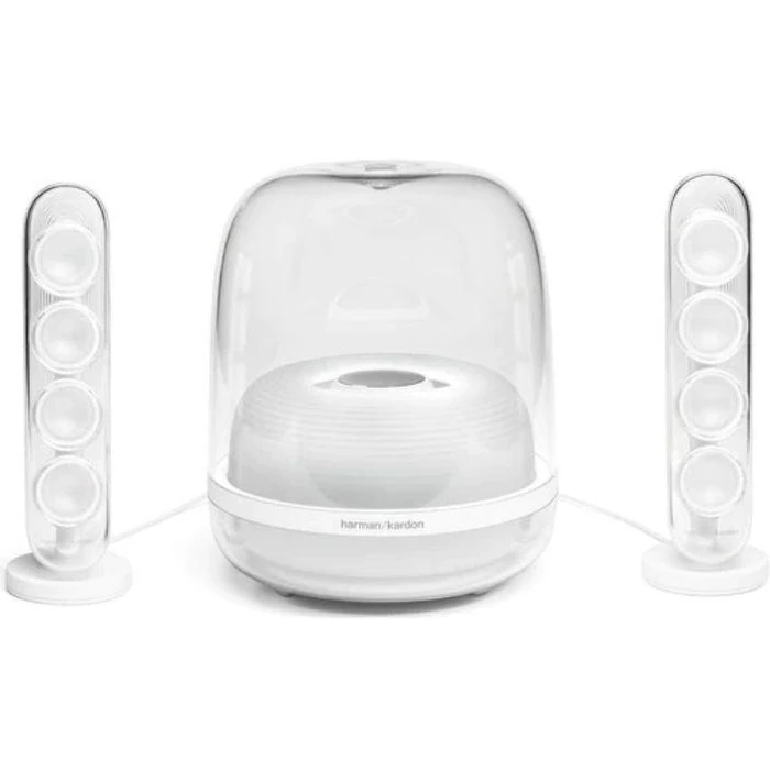 Harman Kardon SoundSticks 4 Bluetooth Speaker System - White by Harman Kardon - Refurbished - Excellent condition
