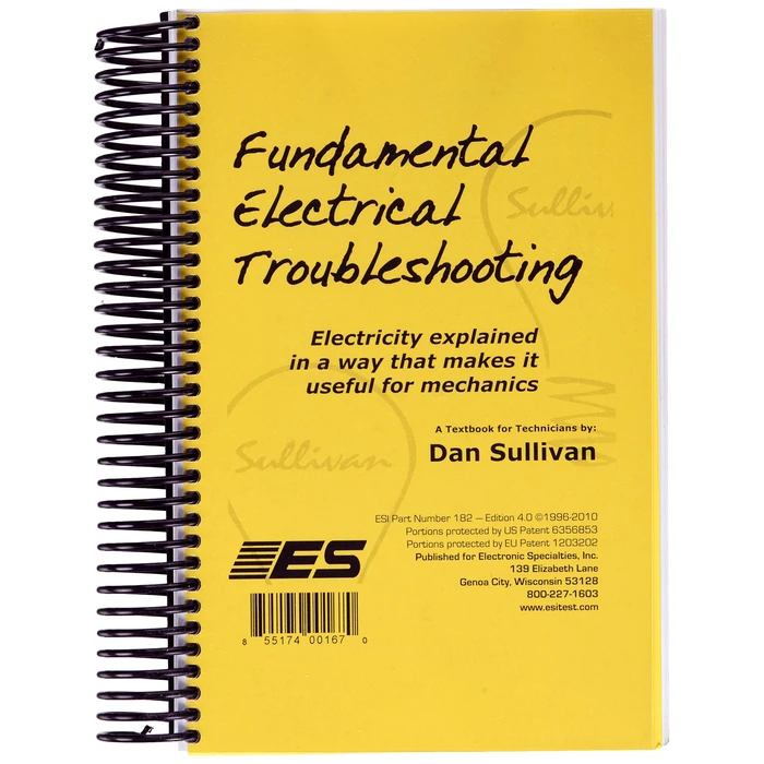 LOADpro Electronic Specialties 182 Fundamental Electrical Troubleshooting Book by ES - Used - Acceptable condition - US$27.79