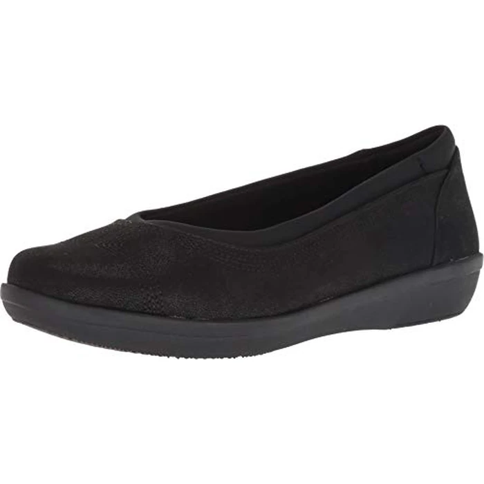 Clarks womens Ayla Low Slip On, Black, 9.5 US by Clarks - Used - Very Good condition - CA$67.34