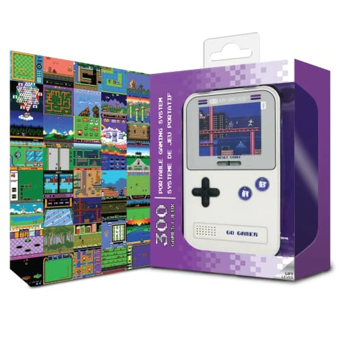My Arcade Go Gamer Classic-Purple: Preloaded Game Console with 300 Games by My Arcade - Image 3