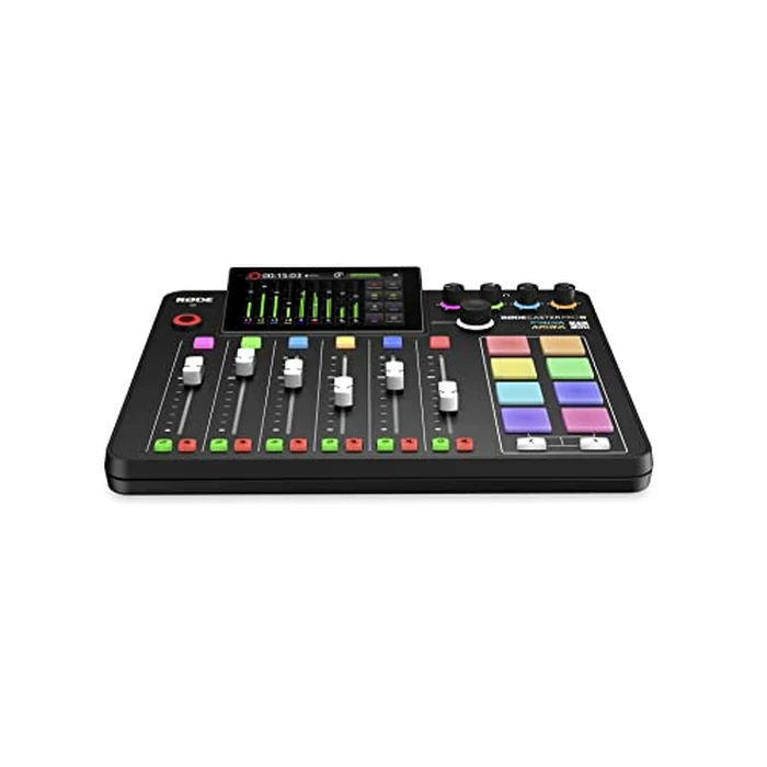 RØDE RØDECaster Pro II All-in-One Production Solution for Podcasting, Streaming, Music Production and Content Creation,Black by Rode - Used - Like New condition