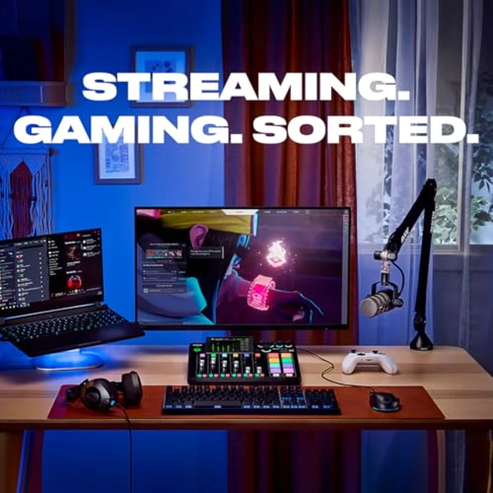 RØDE RØDECaster Pro II All-in-One Production Solution for Podcasting, Streaming, Music Production and Content Creation,Black by Rode - Image 6