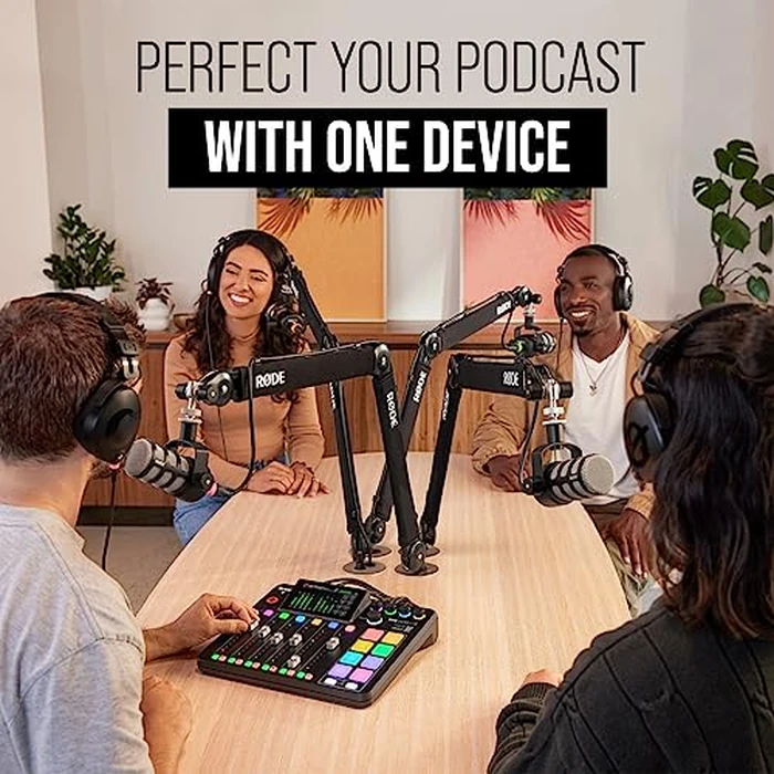 RØDE RØDECaster Pro II All-in-One Production Solution for Podcasting, Streaming, Music Production and Content Creation,Black by Rode - Image 7