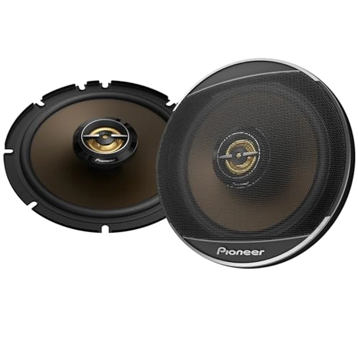 Pioneer A-Series MAX TS-A653FH 6.5” 2-Way Speakers (Pair) - 340W Max, Balanced Sound + Smooth Treble, Enhanced Bass, Ideal Factory Upgrade, Installation Adaptors Included by PIONEER - Used - Acceptable condition