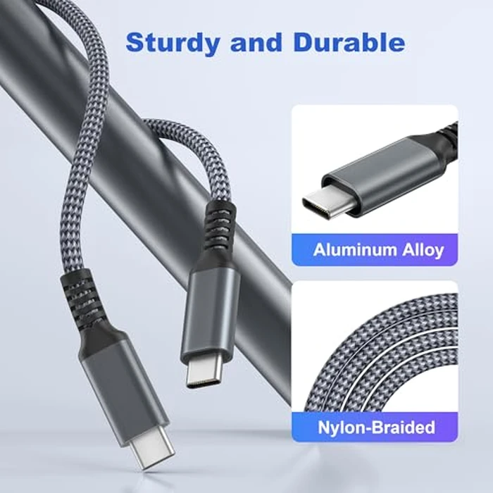 Basesailor USB Type C to C 60W Charging Cable with USB Adapter 3.3FT,Fast Car Carplay Charging Power Cord for iPhone 17e 16e 15 Pro Max,iPad 12 Air 7 Mini 8 7,MacBook,Samsung Galaxy S26 S25 S24 S23 by Basesailor - Image 6