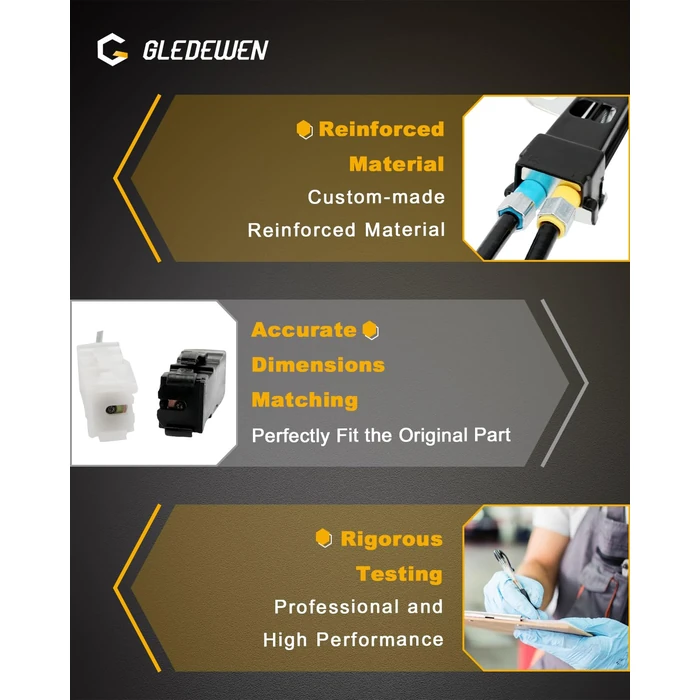 Sliding Door Cable, Compatible with 2011-2020 Toyota Sienna, Rear Right Passenger Side, Auto Door Spool Control Wiring Repair Kit, Power Sliding Door Wire System, w/o Motor, Replace# 85016-08010 by Gledewen - Image 4