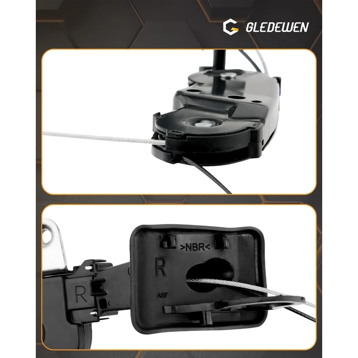 Sliding Door Cable, Compatible with 2011-2020 Toyota Sienna, Rear Right Passenger Side, Auto Door Spool Control Wiring Repair Kit, Power Sliding Door Wire System, w/o Motor, Replace# 85016-08010 by Gledewen - Image 7