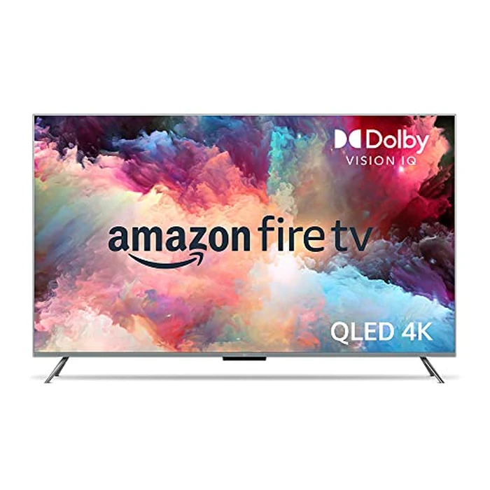 Amazon Fire TV 75" Omni QLED Series 4K UHD smart TV, Dolby Vision IQ, Fire TV Ambient Experience, local dimming, hands-free with Alexa by Amazon - Used - Very Good condition - US$645.91