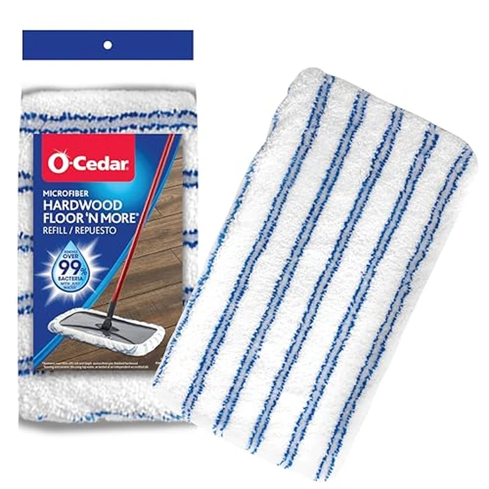 O-Cedar Hardwood Floor 'N More Microfiber Mop Refill by O-Cedar - Used - Very Good condition - US$3.83