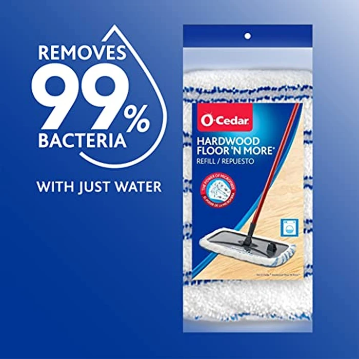 O-Cedar Hardwood Floor 'N More Microfiber Mop Refill by O-Cedar - Image 3