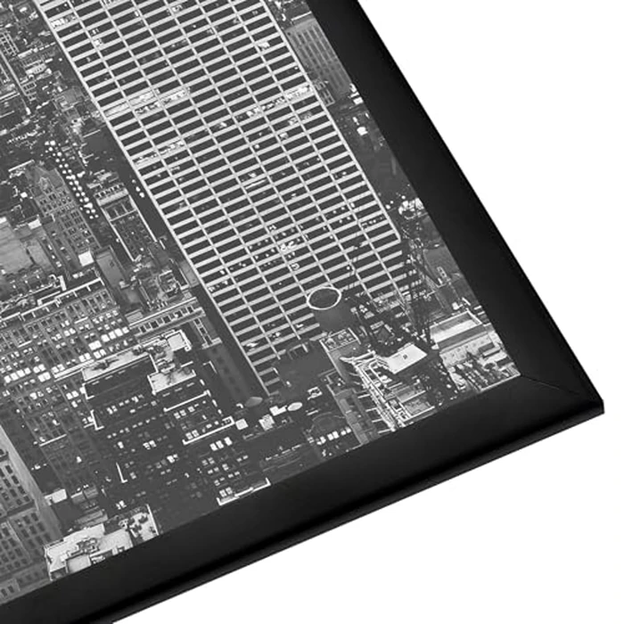 Americanflat 16x24 Poster Frame with Polished Front Cover - Slide-In Photo Frame with Buildable Molding - Fusion Collection - Picture Frames for Wall Display - Black by Americanflat - Image 8