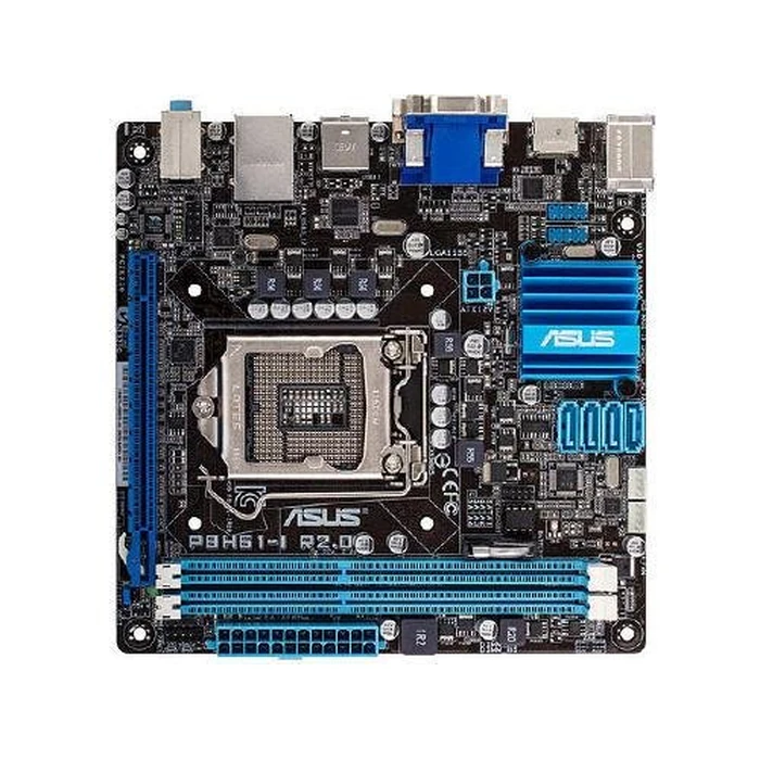 Asus LGA 1155 Intel H61 HDMI USB 3.0 Mini ITX Intel Motherboard P8H61-I R2.0 by Asus - Image 2