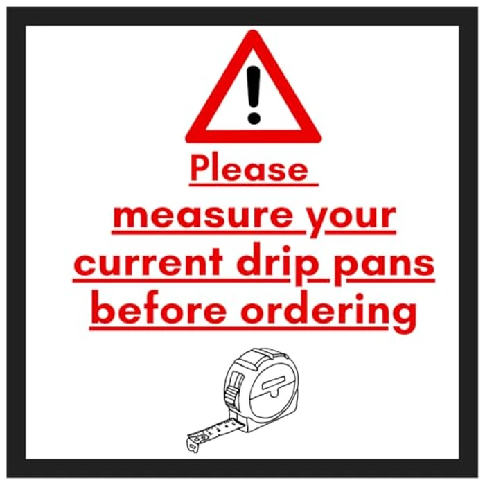 Range Kleen 1-Piece Drip Pan, Style K fits rectangle burner Gas Ranges Amana, GE, Hotpoint, Kenmore, Magic Chef, Maytag, Black Porcelain by Range Kleen - Image 3