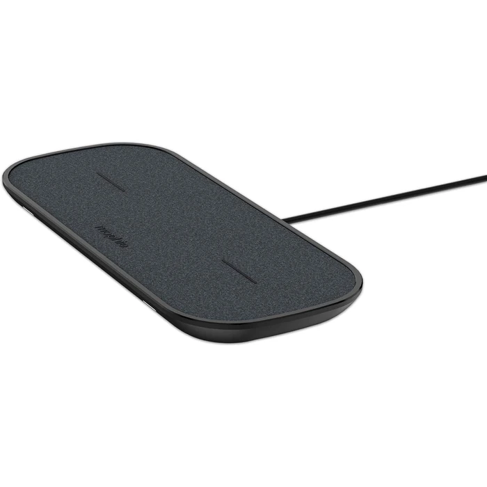 Mophie Dual Universal Wireless Charging Pad - Black by Mophie - Image 1
