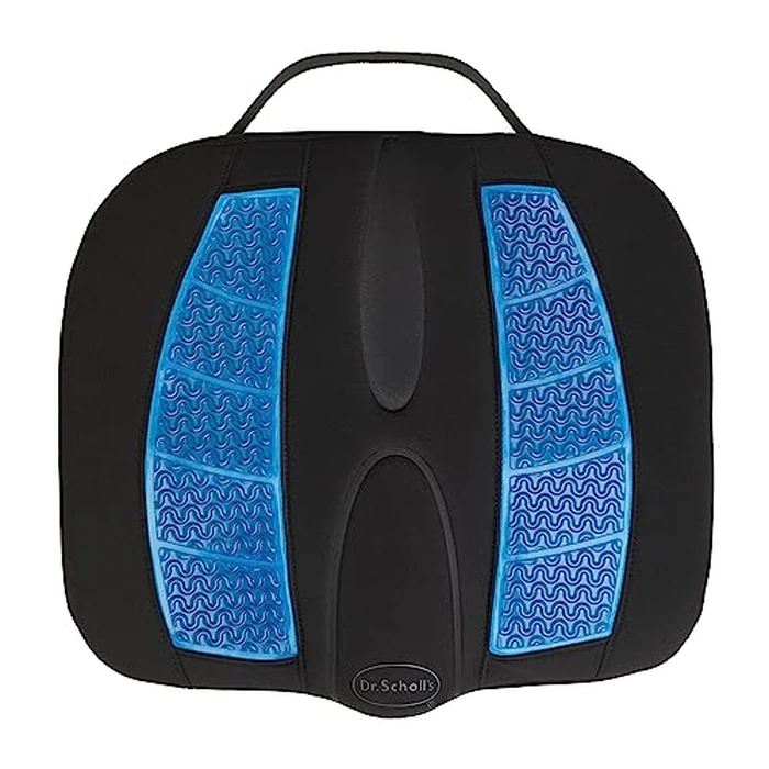 Dr. Scholl's Massaging Gel Posterior Seat Cushion for Car, Office, Home - Black by Dr. Scholl's - Used - Acceptable condition