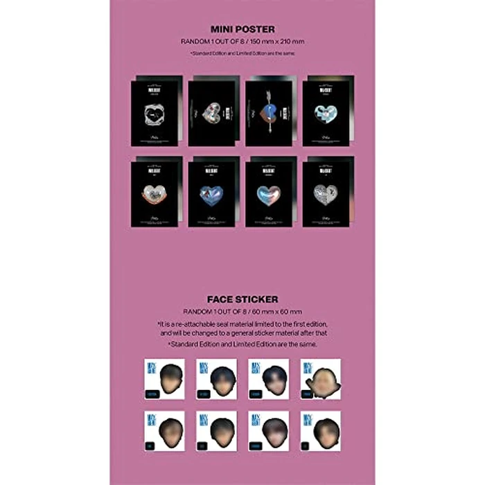 dreamus Stray Kids [ MAXIDENT ] STANDARD EDITION album T-CRUSH ver, Black by DREAMUS - Image 5