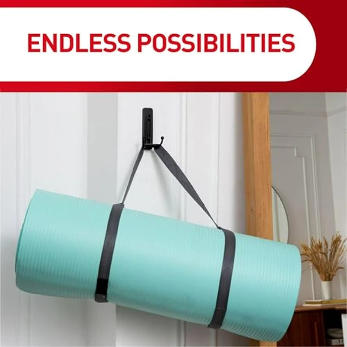 Command Indoor Large Replacement Strips, 20 Strips, Damage-Free Wall Hanging, Re-Hang Large Hooks for Home and Wall Decor, Holds up to 5 lb, White Adhesive by Command - Image 6