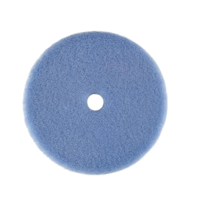 9.NW130H Blue Wool Polishing Pad, Precision Pro Coarse - Ø 130mm Single Pad by RUPES - Used - Like New condition - US$14.56