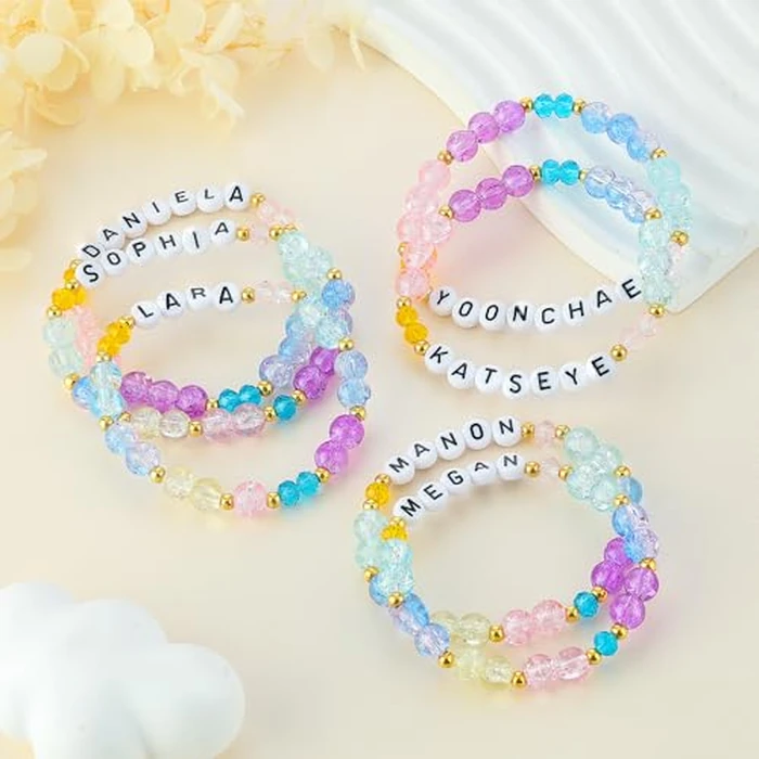7PCS Friendship Bracelets Inspirational Gift for Women-Natural Crystal Healing Bracelet,Inspired by KATSE Concert Merch,Singer Music Inspired Bracelets Set Colorful Jewelry Gifts for Fans,Style Beaded Accessories for Women & Men,Costume Accessories,Outfit Dress Decor (KATSE Concert Merch) by liforlove - Image 4