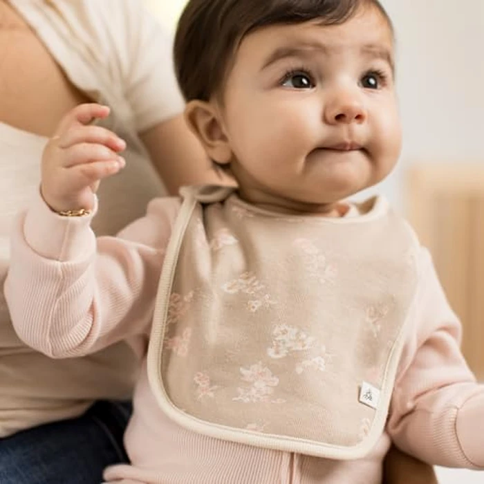 Burt’s Bees Baby Organic Baby Bibs - 100% Cotton Newborn Infant Bibs for Baby Boys & Girls by Burt's Bees Baby - Image 2