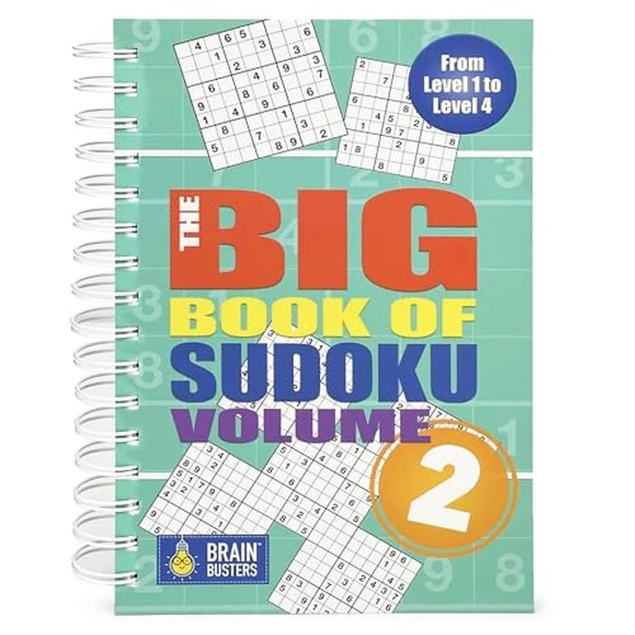 The Big Book of Sudoku: Volume 2 (Brain Busters) by Cottage Door Press - Used - Good condition - US$5.00