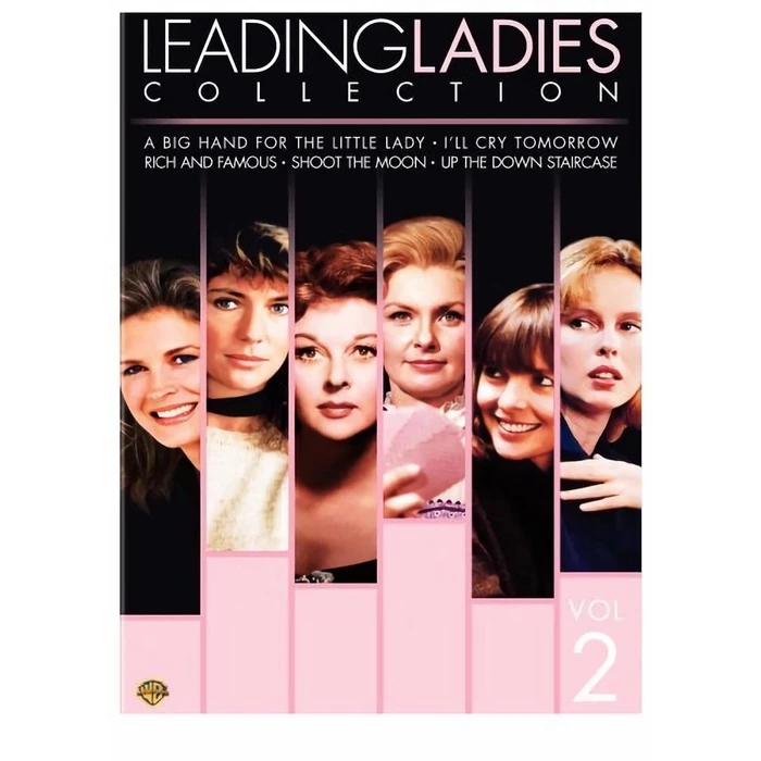 Leading Ladies Collection, Vol. 2 (A Big Hand For The Little Lady / I'll Cry Tomorrow / Rich And Famous / Shoot The Moon / Up The Down Staircase) by Warner Home Video - Used - Very Good condition - US$10.88
