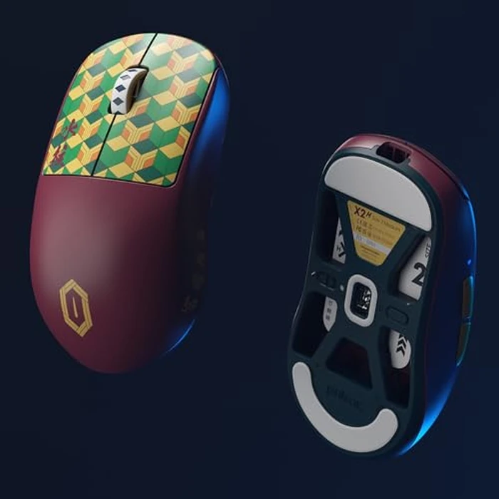 Pulsar Gaming Gears X2H (High Hump) Demon Slayer Edition Wireless Gaming Mouse, Ultra Lightweight 55g, PAW3395 26K DPI Sensor, Optical Switch, Symmetrical Shape, Lag-Free 2.4 Ghz, Giyu Design by Pulsar Gaming Gears - Image 4