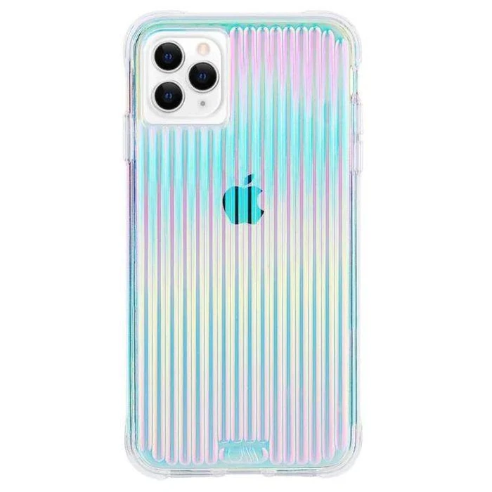 Case-Mate Tough Groove Phone Case for iPhone 11 Pro Max - Iridescent by Case-Mate - Refurbished - Brand New condition