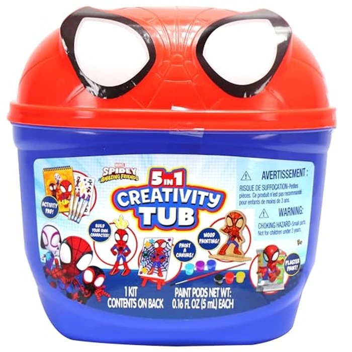 Tara Toys Spidey 5 in 1 Creativity Tub by Tara Toys - Used - Like New condition