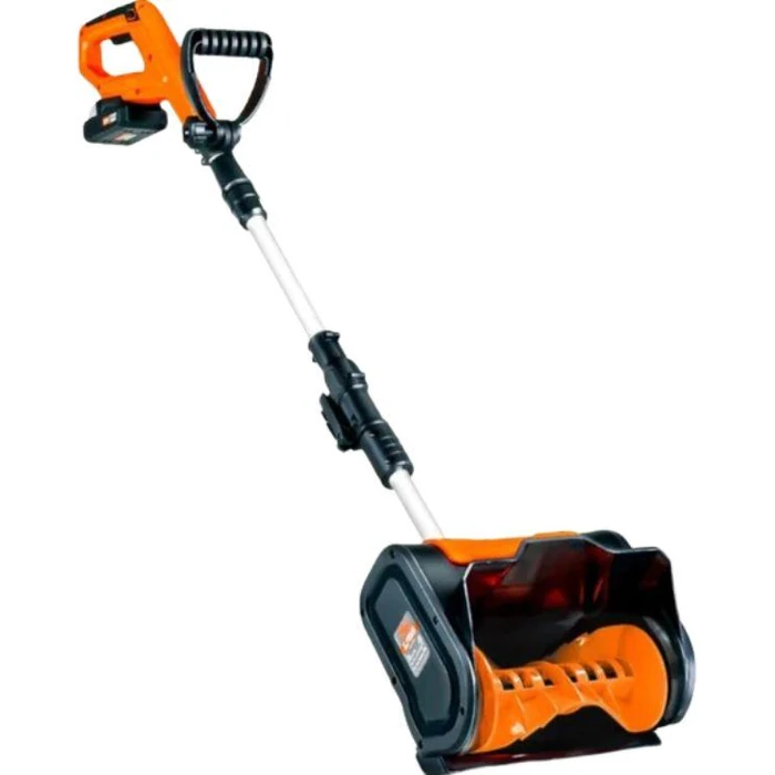 SuperHandy GUT055 Electric Snow Thrower & Shovel 20V 2Ah Cordless Battery System - Black/Orange by SuperHandy - Image 1