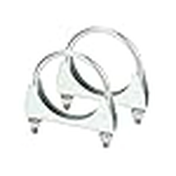 QWORK U-Bolt Muffler Tip Exhaust Hook, 2 Pack 3" OD Universal Silencer Exhaust Clip, Steel Exhaust Pipe Clamp by QWORK - Image 2