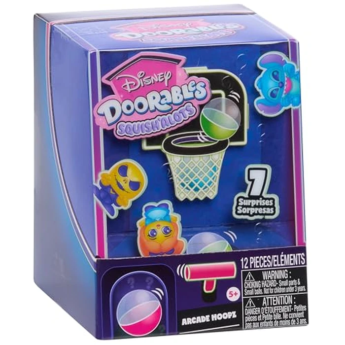 Disney Doorables Arcade Hoopz - Mini Basketball Arcade Game Toy with Surprise Collectible Squishy Figures, for Collectors, Fans, Tweens & Kids 5+, Kids Toys for Ages 5 Up by Just Play by Disney Doorables - Used - Like New condition - US$8.99