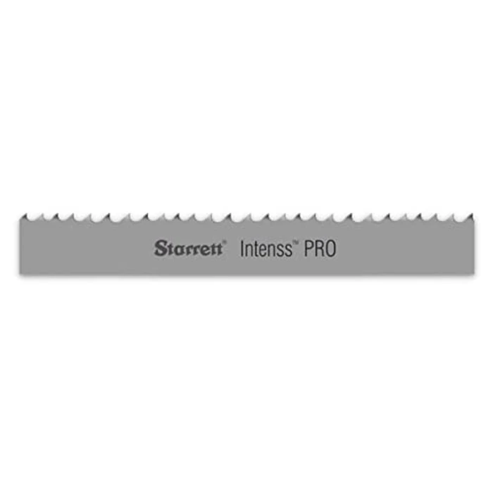 Starrett Intenss PRO Bi-Metal Band Saw Blade with M42 HSS Cutting Edge - Ideal for Intensive Production Cutting in Ferrous/Non-Ferrous Metals - 10 Ft., 1 x .035 x 6-10/P - 99318-10 by Starrett - Used - Very Good condition