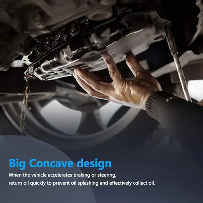 OTO-K Transmission Oil Pan with Drain Plug and Gasket Compatible with Volkswagen Jetta Passat Golf CC Rabbit Beetle 2006-2016, Audi TT 2003-2006,6-Speed Automatic Transmission by OTO-KAUTOPARTS - Image 6