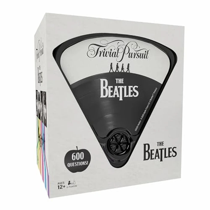 Trivial Pursuit: The Beatles, Quick Play Edition Trivia Game, Test Your Knowledge of The Fab Four with 600 Questions in 6 Categories Including Songs, Albums, and More, Officially Licensed Merchandise by USAOPOLY - Used - Like New condition - US$15.82