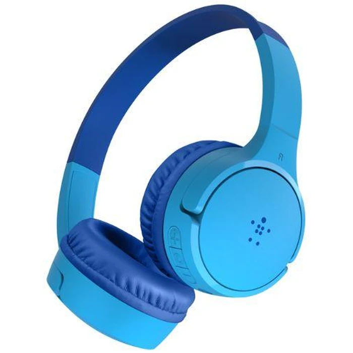 Belkin SoundForm Mini Wireless On-Ear Headphones for Kids - Blue by Belkin - Refurbished - Excellent condition - US$32.61
