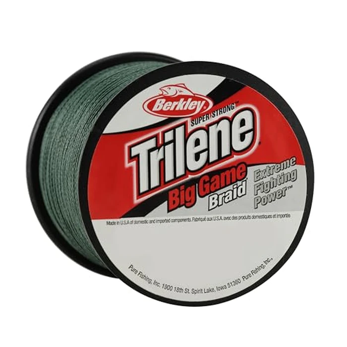Trilene Big Game Braid-Quarter Spools-Lo-Vis Green-20lb by Berkley - Image 2