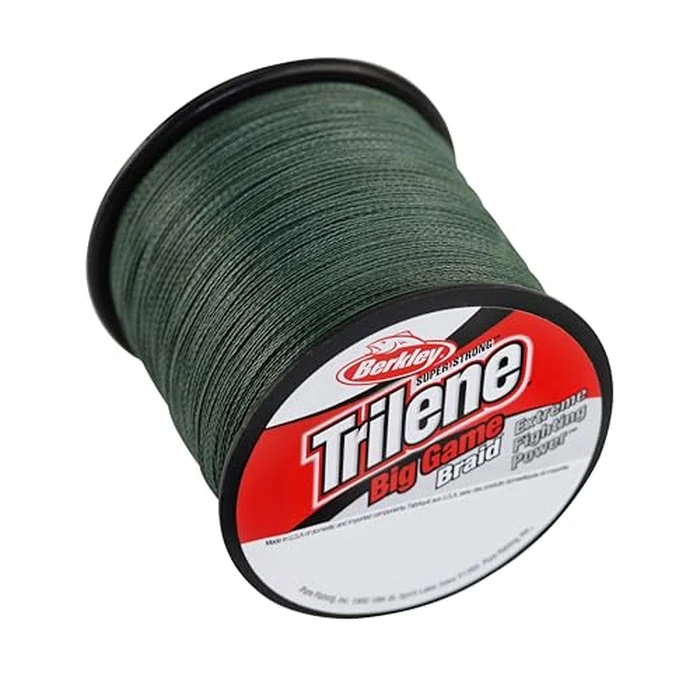 Trilene Big Game Braid-Quarter Spools-Lo-Vis Green-20lb by Berkley - Image 4
