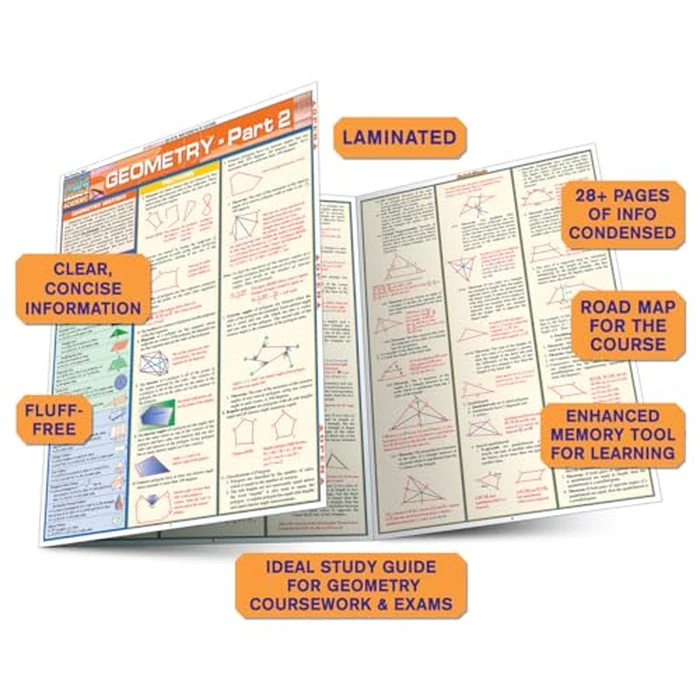 Geometry Part 2: QuickStudy Laminated Reference Guide by QuickStudy - Image 2